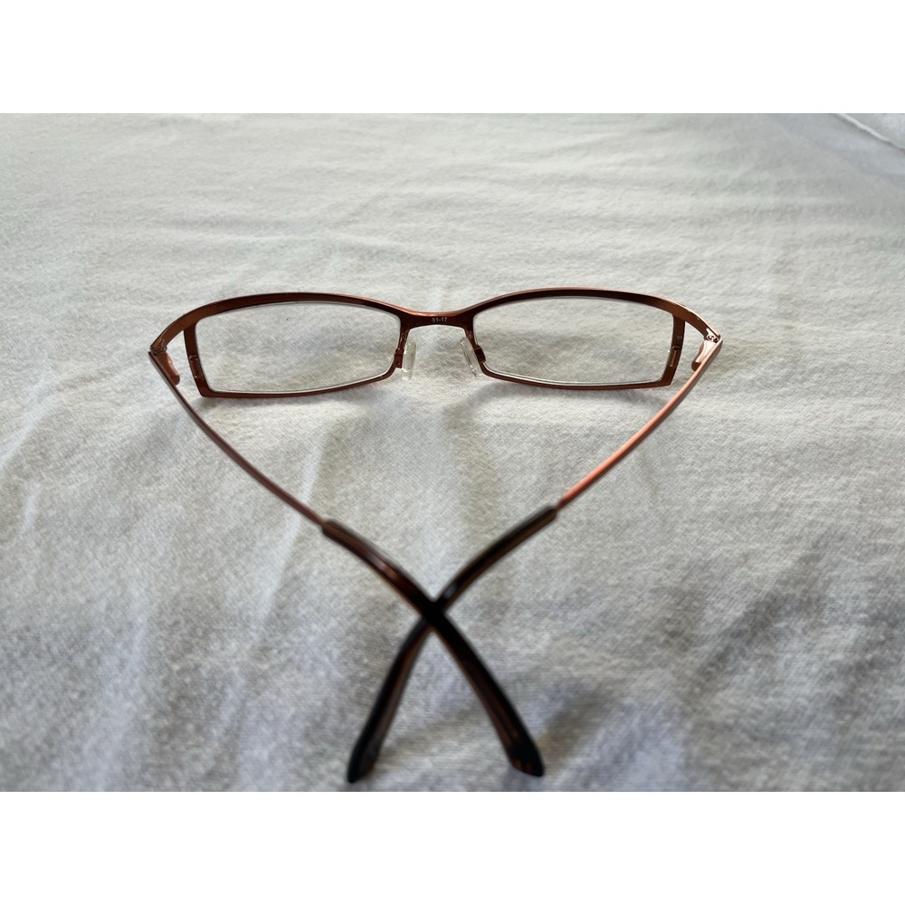 FYSH 3305 573 ORANGE AUTHENTIC DESIGNER FRAMES EYEGLASSES 51-17-135 - Picture 5 of 12